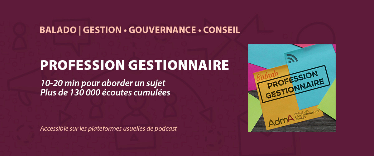 Balado Profession gestionnaire